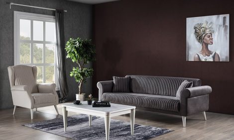 Deco Zweisitzer-Sofa mit Bettfunktion