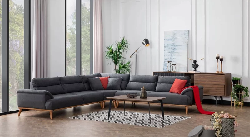 Milano Ecksofa Set (Lang)